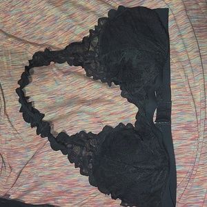 Black Lace bra- XXL